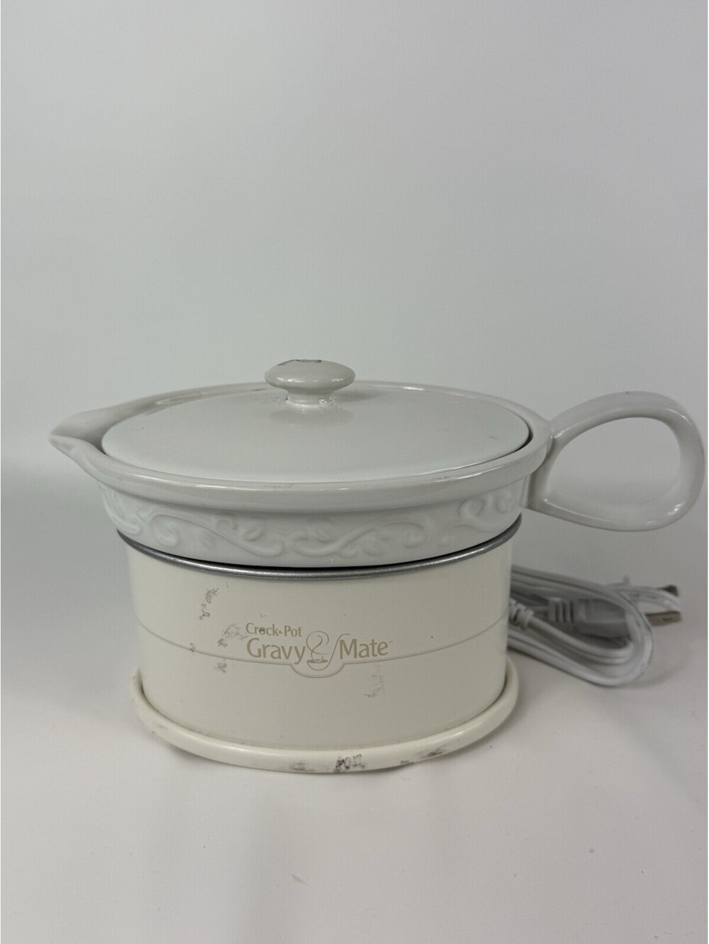 Rival Crock Pot Gravy Mate Electric Gravy Boat/Syrup Warmer 2 Cups